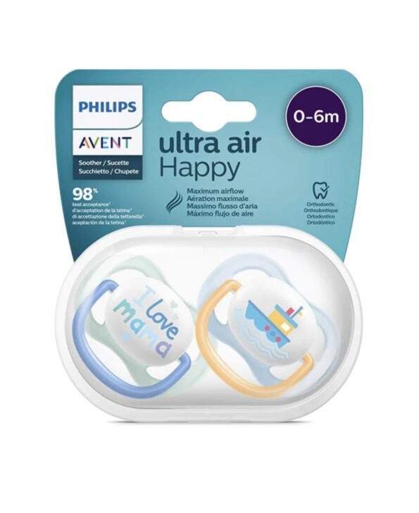 AVENT SUCETTE STHR AIR COLL 0-6M MAM SCF080/01